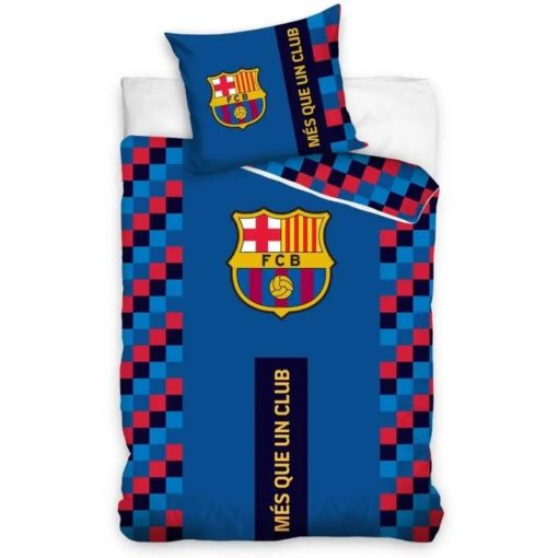 Oboustranný povlak na přikrývku a polštář FC Barcelona