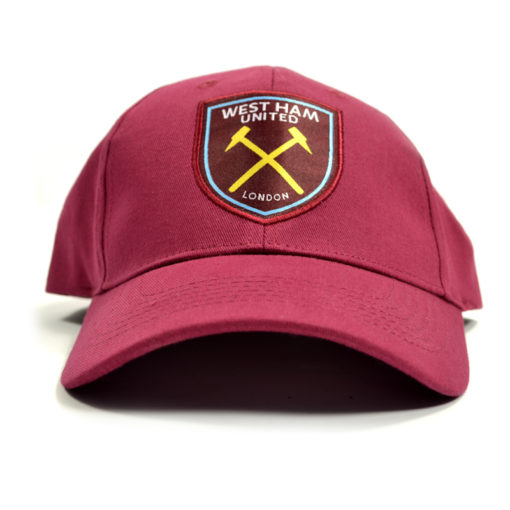 Kšiltovka West Ham s klubovým logem