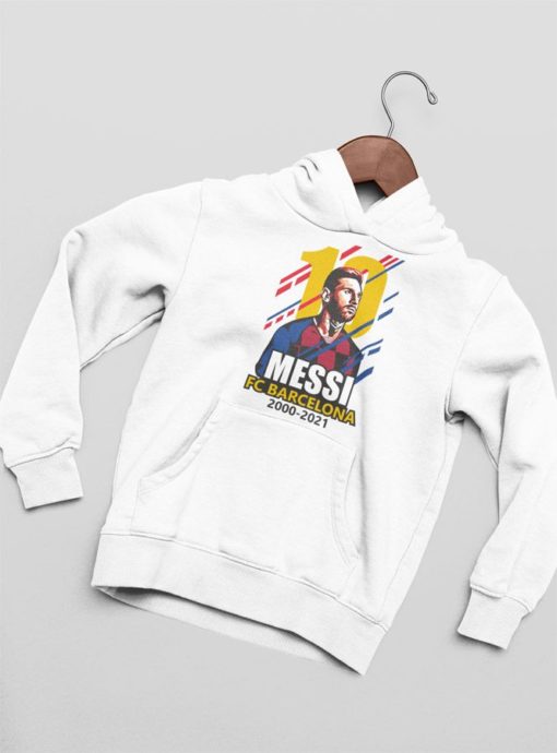 Messi Barcelona #10 mikina s kapucí - Image 3