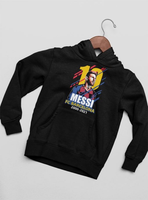 Messi Barcelona #10 mikina s kapucí