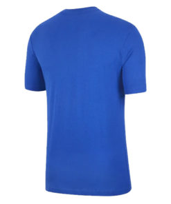Tricko Chelsea Nike s logom klubu modre zadna strana