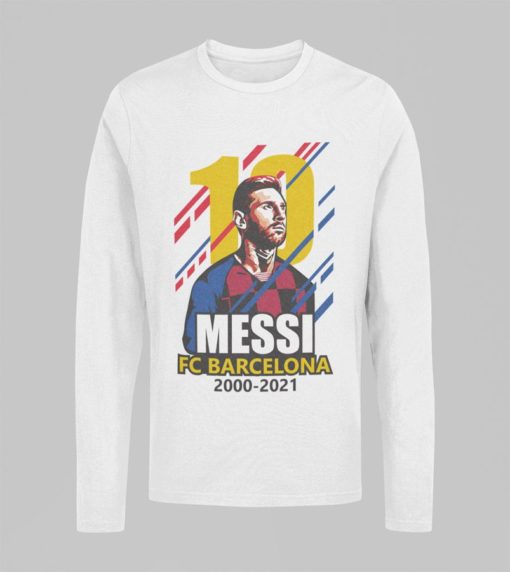 Tričko s dlouhým rukávem Messi Barcelona #10 - Image 2