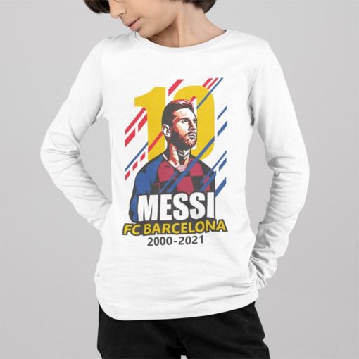 Tričko s dlouhým rukávem Messi Barcelona #10 - Image 4