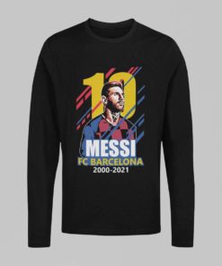 Tričko s dlouhým rukávem Messi Barcelona #10
