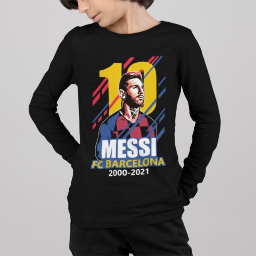 Tričko s dlouhým rukávem Messi Barcelona #10 - Image 3