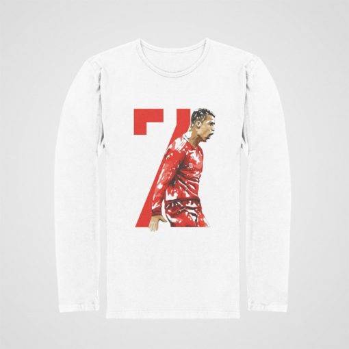 Tričko s dlouhým rukávem Ronaldo 7 - Image 2