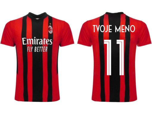 Dres AC Milan 2021/2022 s vlastním potiskem