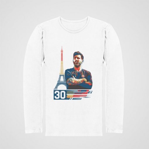 Tričko s dlouhým rukávem Messi PSG 30 - Image 2