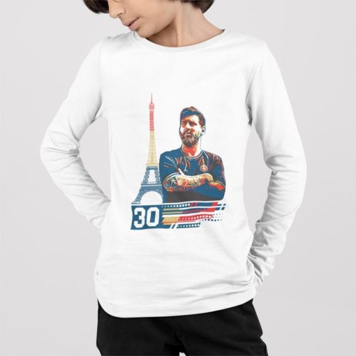 Tričko s dlouhým rukávem Messi PSG 30 - Image 4