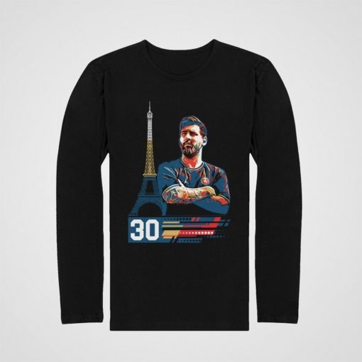 Tričko s dlouhým rukávem Messi PSG 30 - Image 3