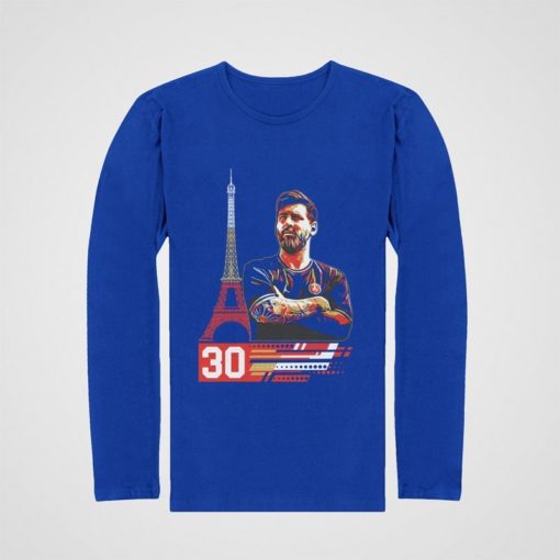 Tričko s dlouhým rukávem Messi PSG 30