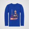 tricko messi 30 dlhy rukav modre