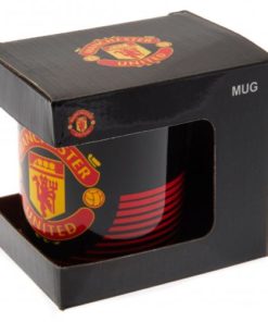 Hrncek Manchester United cierny s logom v baleni