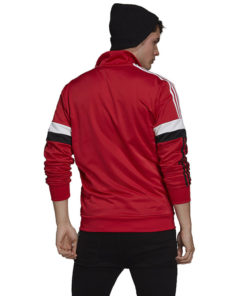Mikina Manchester United Adidas 3 Stripes chrbat