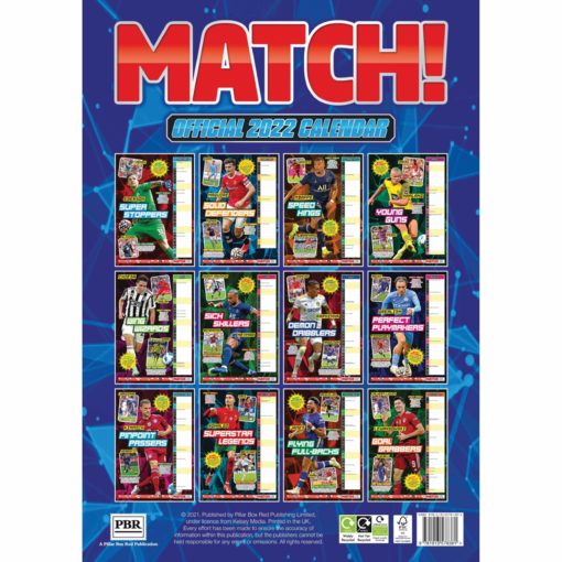 Kalendář MATCH 2022 A3 - Image 2