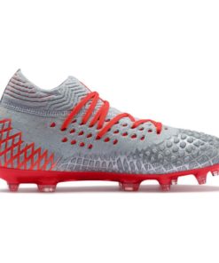 Kopacky Puma Future 4.1 Netfit FGAG Junior seda a oranzova