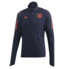 Mikina Bayern Adidas Performance tmavomodra