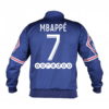 Detska mikina Mbappe PSG 21 22 replika modra meno a cislo