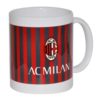 Hrncek AC Milano cerveno cierny s logom