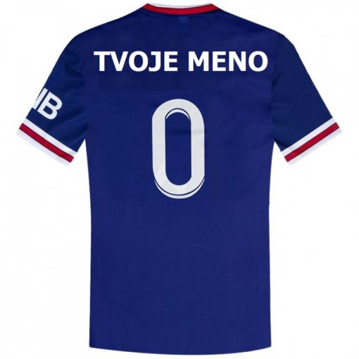 Dětský dres PSG 2021/22 replika modrý s potiskem - Image 3