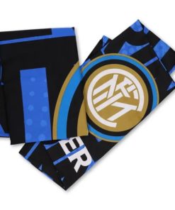Obliecky Inter Milano modro cierne logo a napis Inter