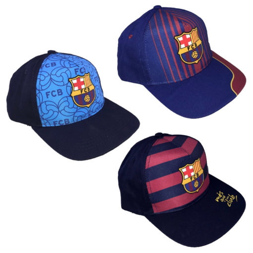 Dětská čepice FC Barcelona s logem