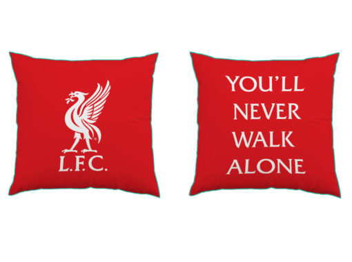 Polštář Liverpool červený YNWA
