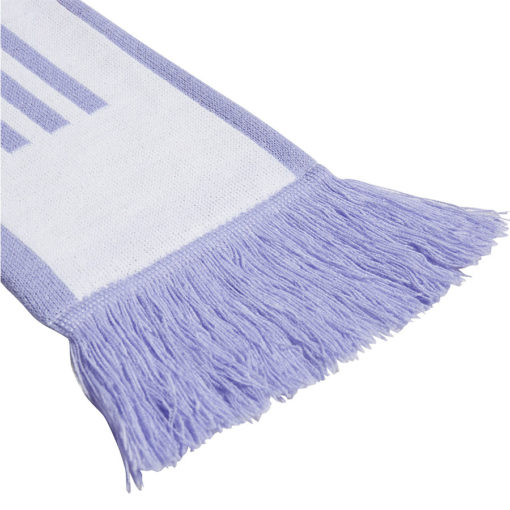 Šála Adidas Real Madrid bílo-fialová s logem - Image 4