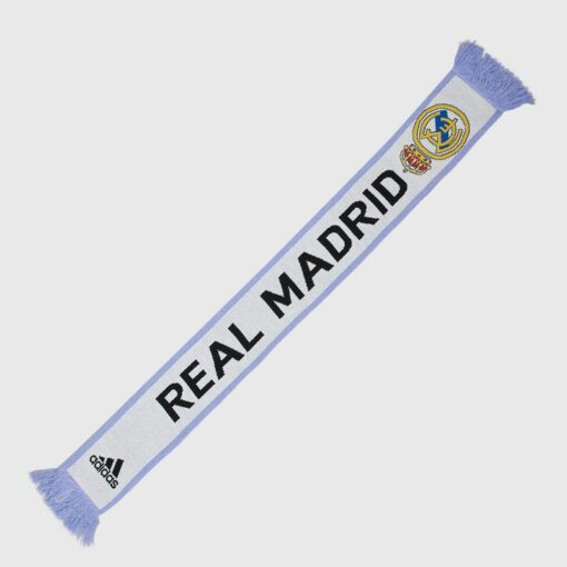 Šála Adidas Real Madrid bílo-fialová s logem