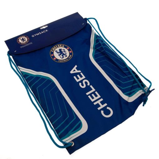 Taška na záda Chelsea se šňůrkami modro-tyrkysová - Image 2