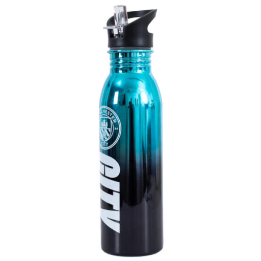 Fľaša Manchester City 700ml metallic bledomodrá 1