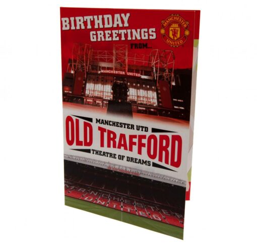 3D přání k narozeninám Manchesteru Utd