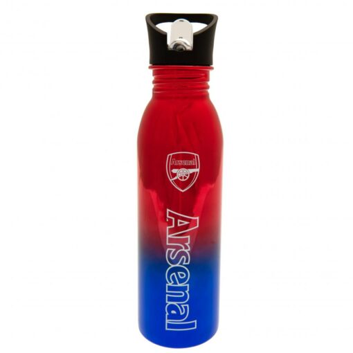 Láhev Arsenal 700ml metalická červenomodrá