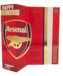 Narodeninova karta Arsenal rozlozena