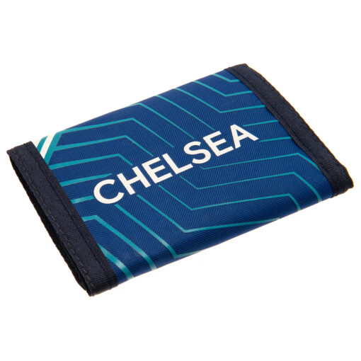 Chelsea peněženka modrá na suchý zip - Image 3