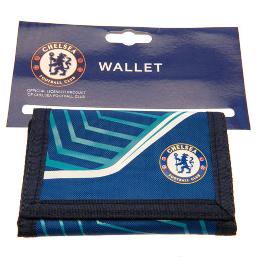 Chelsea peněženka modrá na suchý zip - Image 4