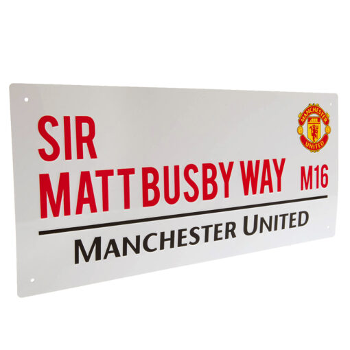 Kovový nápis Manchester United - Image 3
