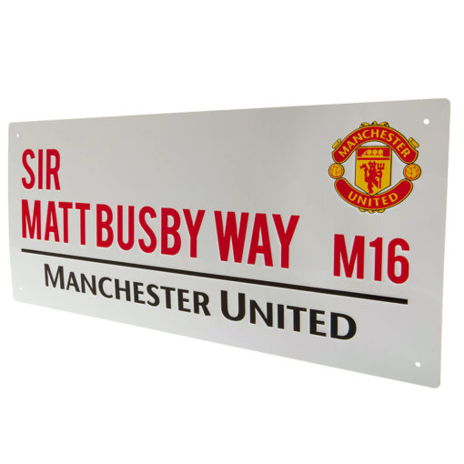 Kovový nápis Manchester United - Image 2