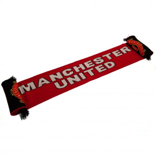 Šála Manchester United červená a černá - Image 4