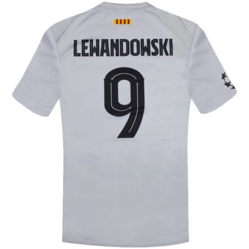Dětský dres Lewandowski FC Barcelona 2022/23 bílá replika - Image 2