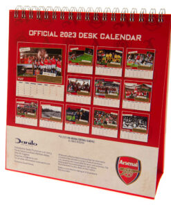 Stolovy kalendar Arsenal 2023 top momenty mesacne