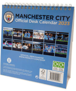 Stolovy kalendar Manchester City 2023 mesiace