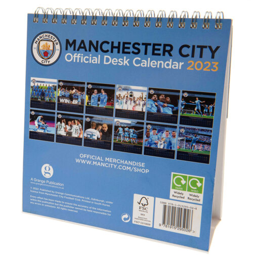 Stolní kalendář Manchester City 2023 - Image 3