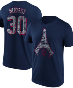Dětské tričko Messi PSG 30 Eiffel