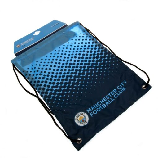 Zadní taška Manchester City modrá se stahovacími šňůrkami - Image 2