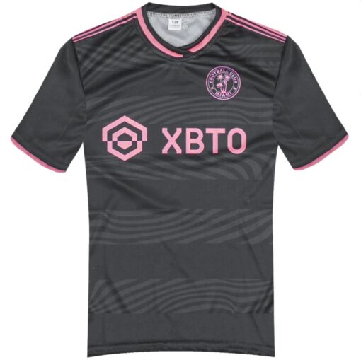 Dětský dres Messi Miami 2023/24 replika černá - Image 3