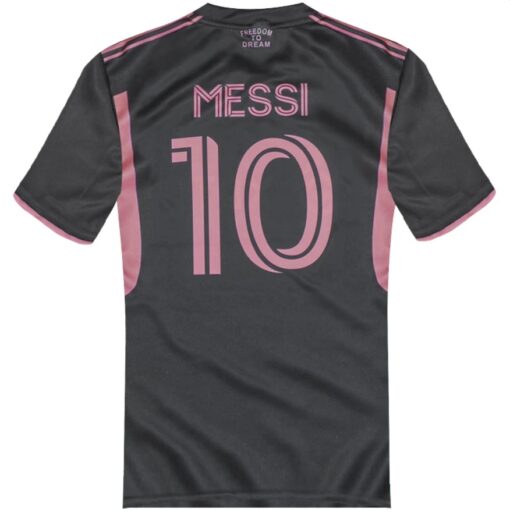 Dětský dres Messi Miami 2023/24 replika černá - Image 2