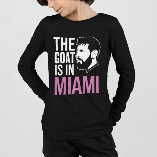 Tričko s dlouhým rukávem Messi Miami Goat - Image 5