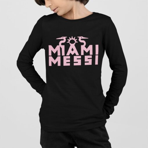 Tričko s dlouhým rukávem Messi Miami - Image 3