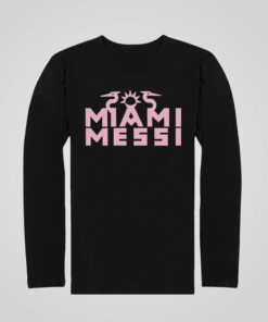 Tričko s dlouhým rukávem Messi Miami